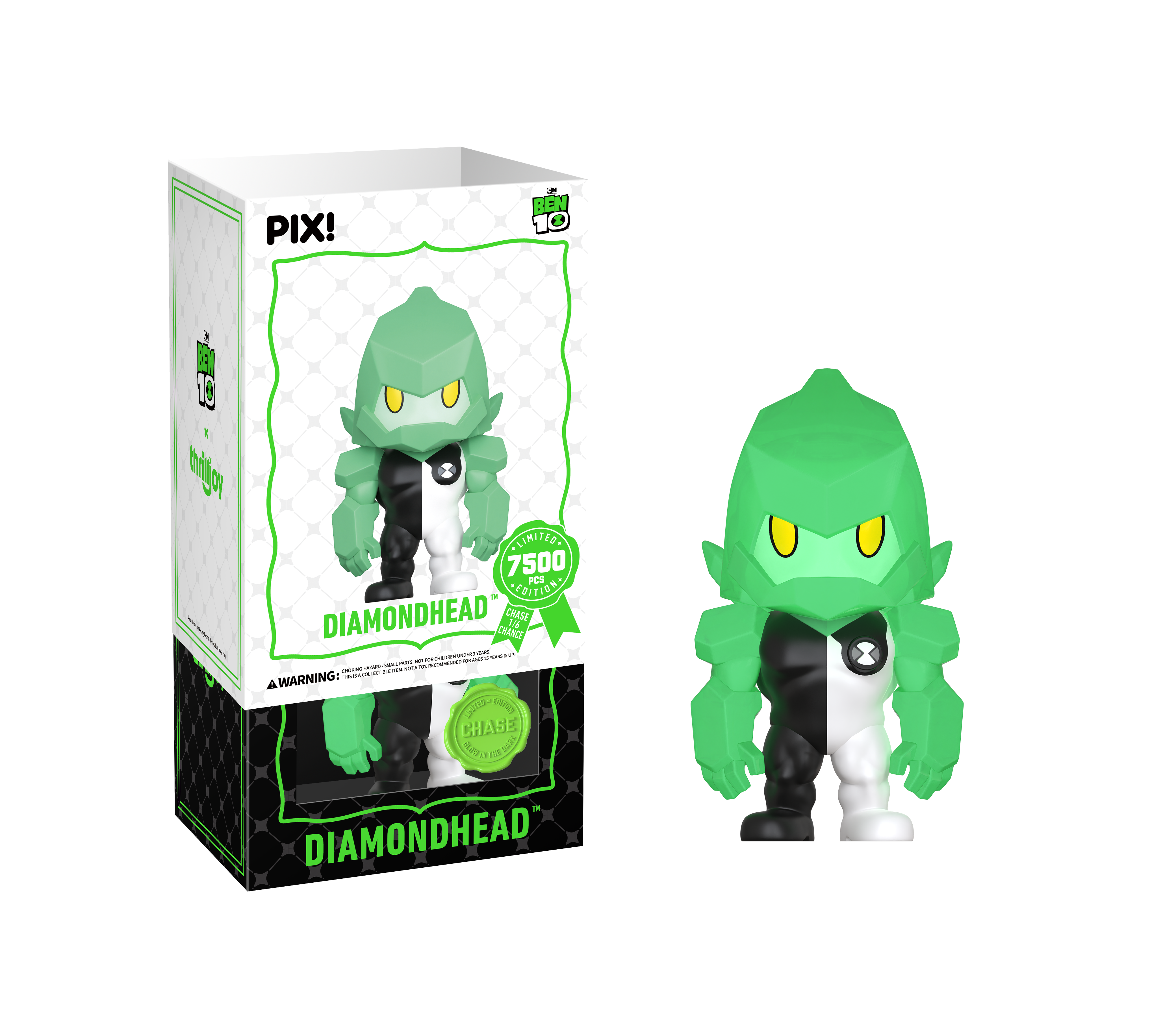 Ben 10 PIX! Diamondhead Limited Edition Figure Gallery Image 8