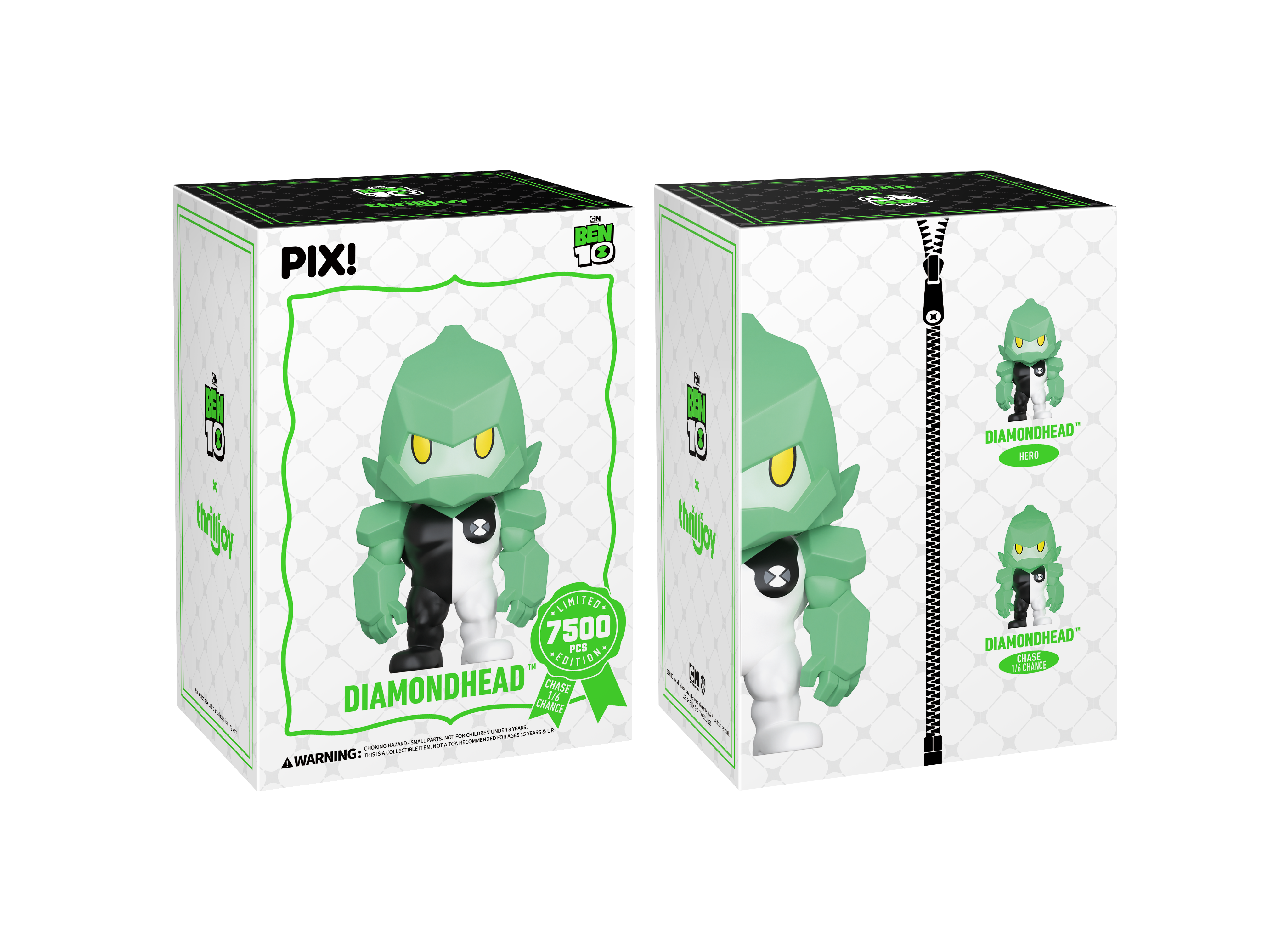 Ben 10 PIX! Diamondhead Limited Edition Figure Gallery Image 9