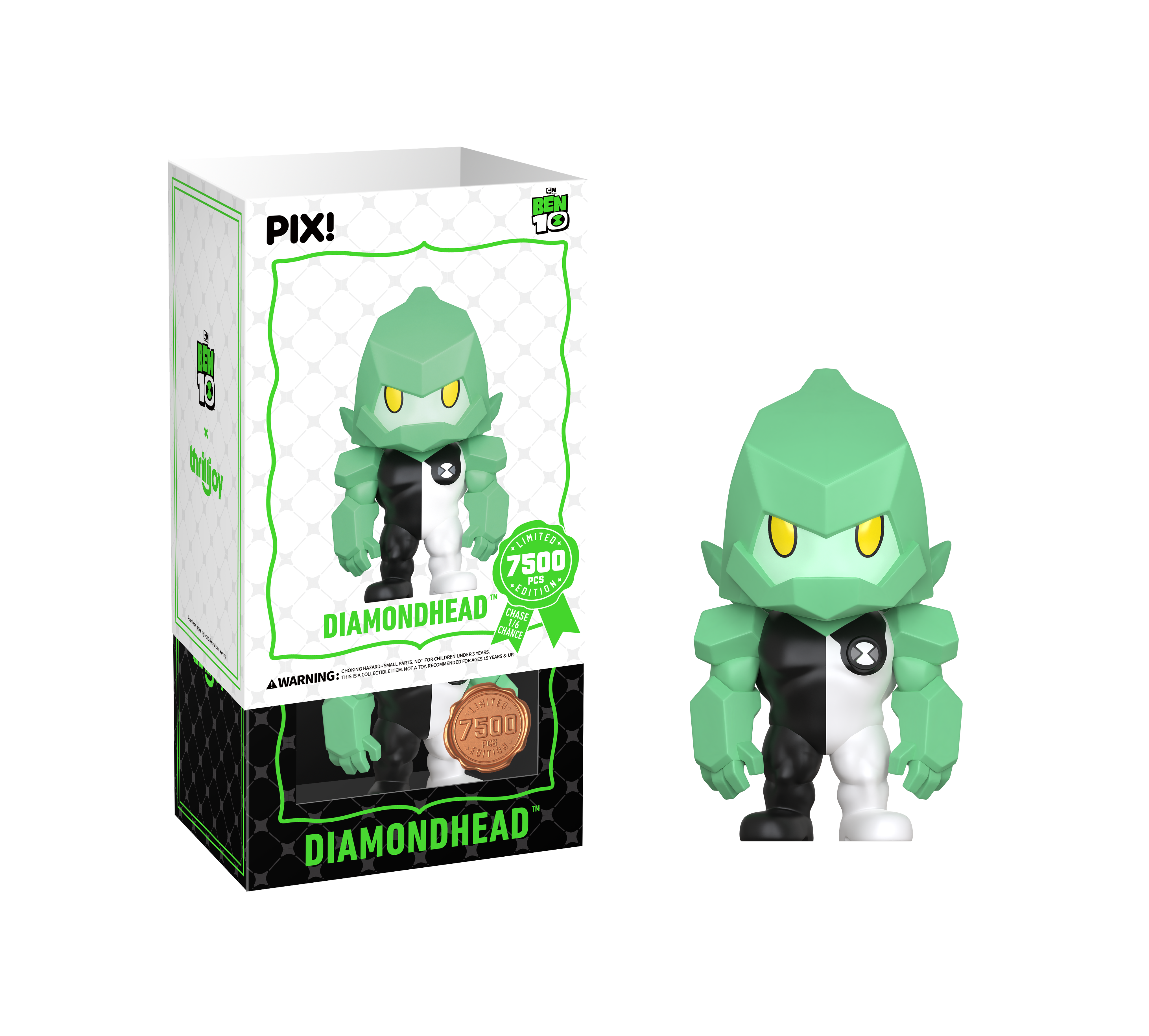 Ben 10 PIX! Diamondhead Limited Edition Figure Gallery Image 5