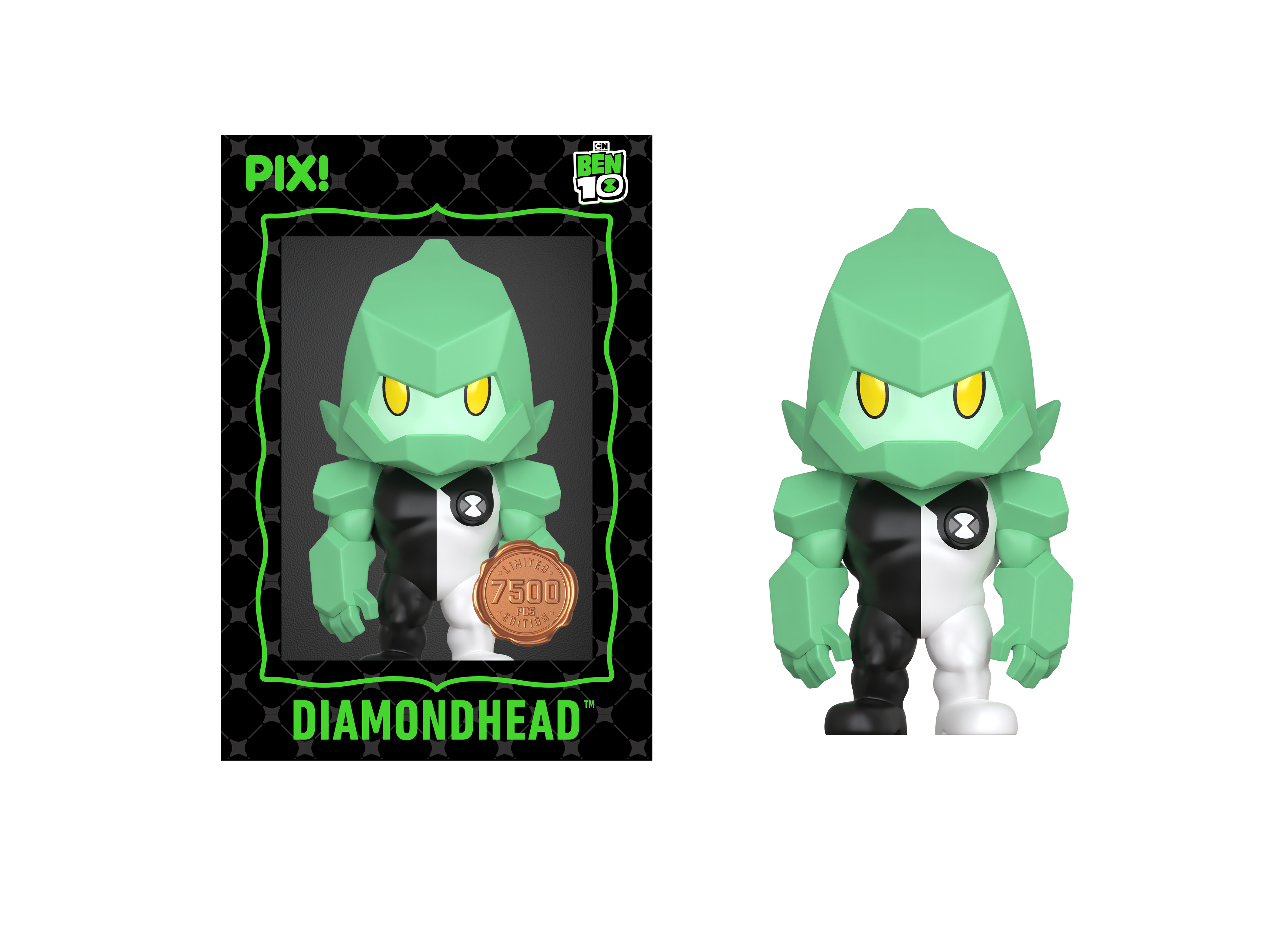 Ben 10 PIX! Diamondhead Limited Edition Figure Gallery Image 3