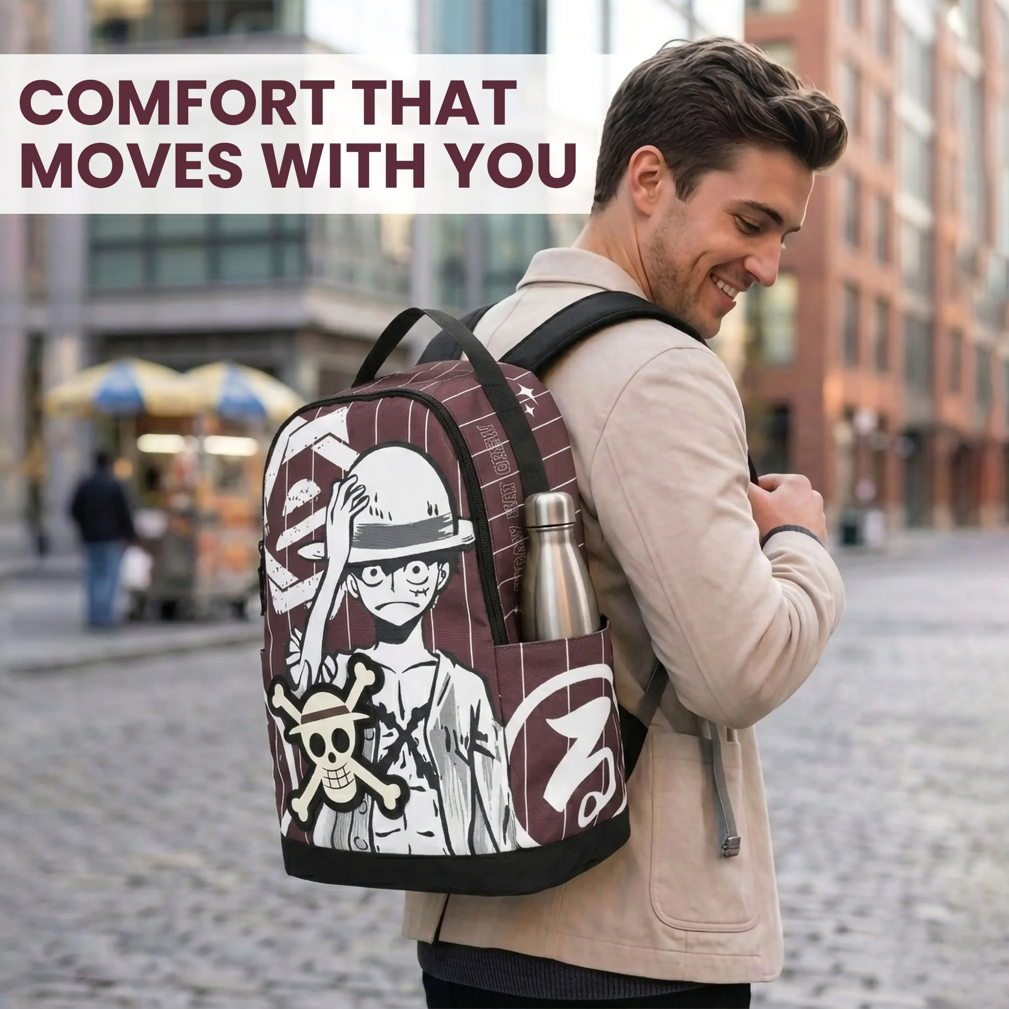 One Piece Monkey D. Luffy Backpack