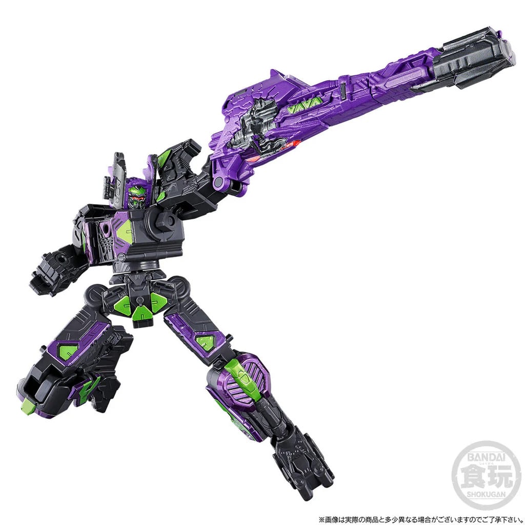 Super Space Sheriff Gavan Infinity Mini-Pla Ark Gavarion GC-R, Gavarion Saber (Dark Ver.) and Gavarion Drill (Dark Ver.) Model Kit Set Gallery Image 6