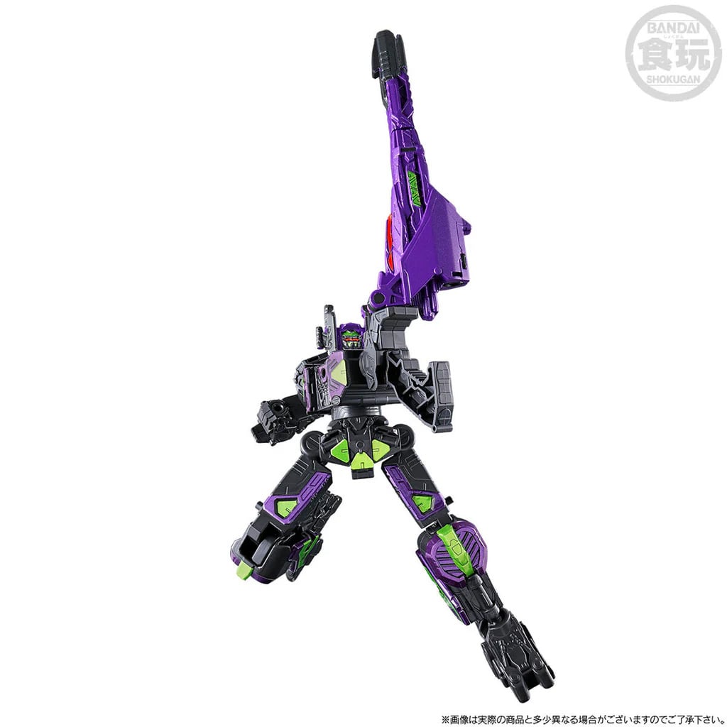 Super Space Sheriff Gavan Infinity Mini-Pla Ark Gavarion GC-R, Gavarion Saber (Dark Ver.) and Gavarion Drill (Dark Ver.) Model Kit Set Gallery Image 5