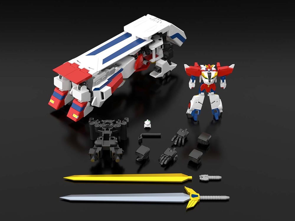 Brave Exkaiser SMP Brave Exkaiser Model Kit Set Gallery Image 1