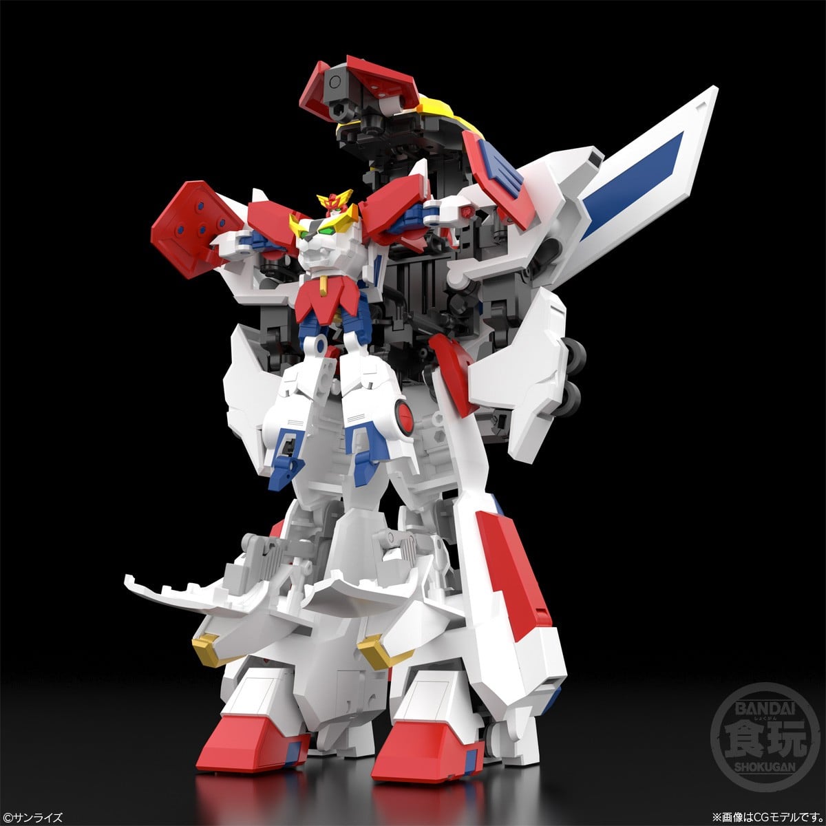 Brave Exkaiser SMP Brave Exkaiser Model Kit Set Gallery Image 10