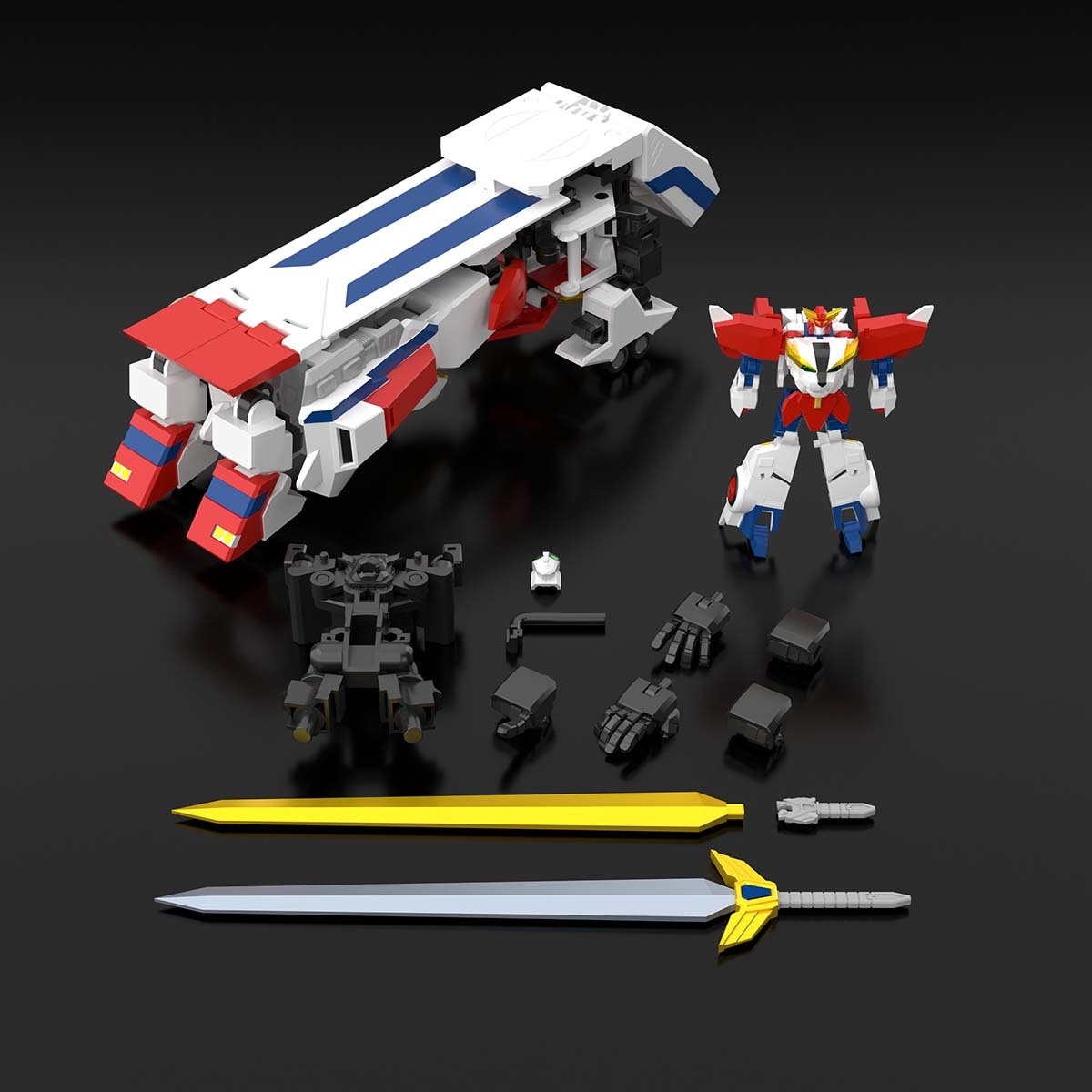 Brave Exkaiser SMP Brave Exkaiser Model Kit Set Gallery Image 27