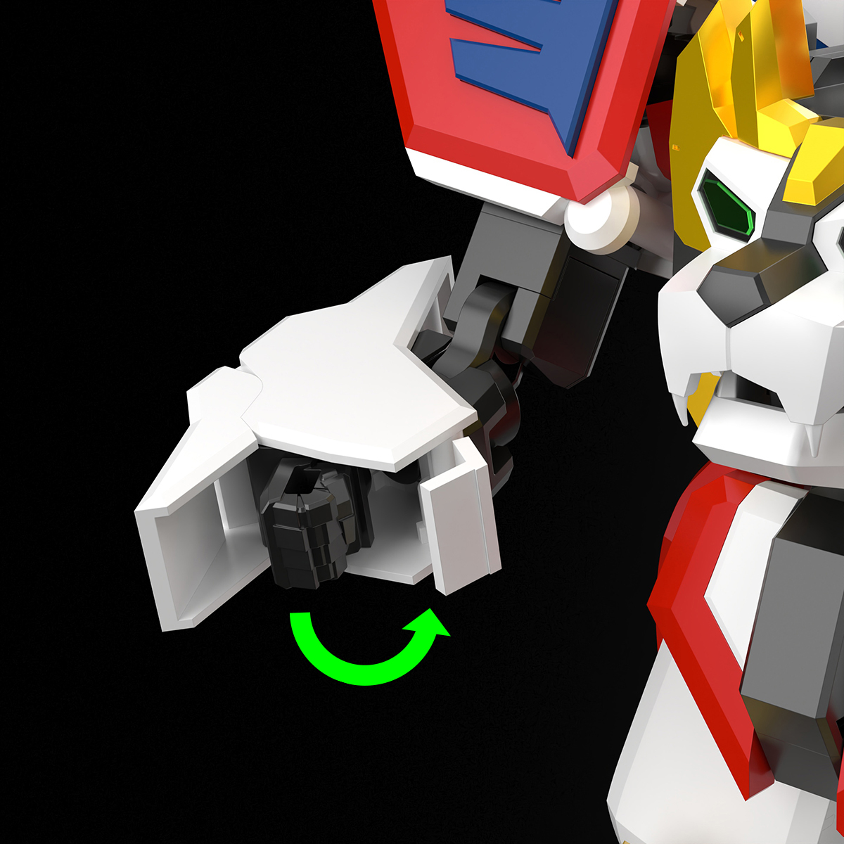 Brave Exkaiser SMP Brave Exkaiser Model Kit Set Gallery Image 26