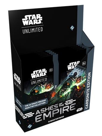 Star Wars: Unlimited Ashes of the Empire Carbonite Edition Booster Display (12 Booster Packs) Gallery Image 2