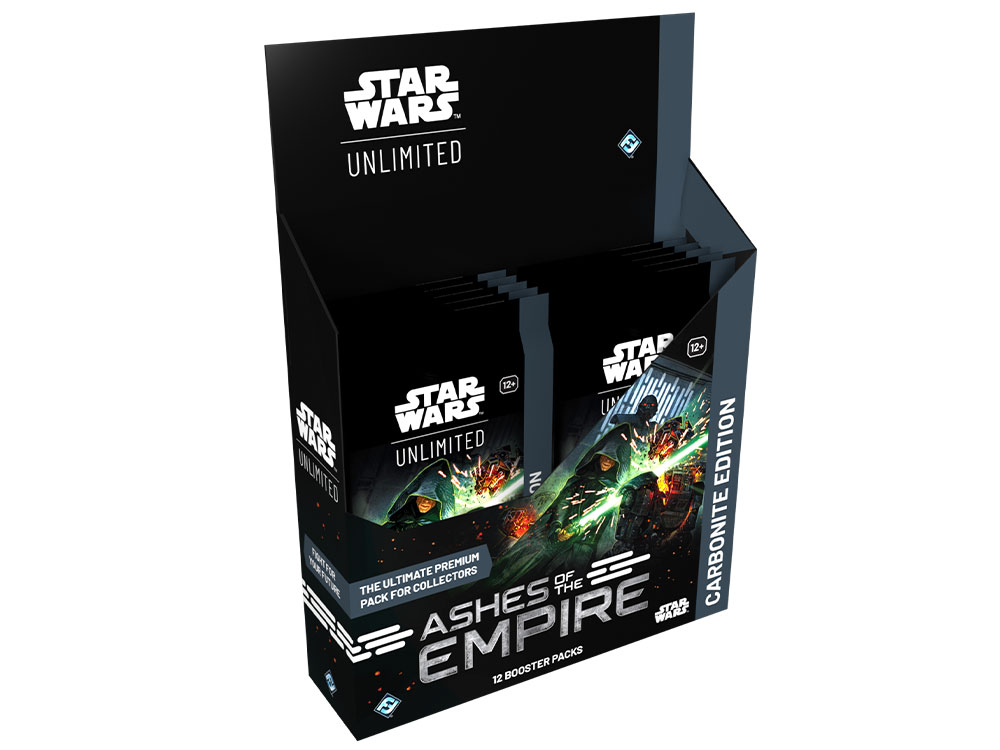 Star Wars: Unlimited Ashes of the Empire Carbonite Edition Booster Display (12 Booster Packs) Gallery Image 1