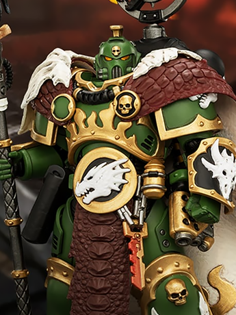Warhammer 40,000 Salamanders Vulkan He'Stan The Forgefather 1/18 Scale Action Figure Gallery Image 2