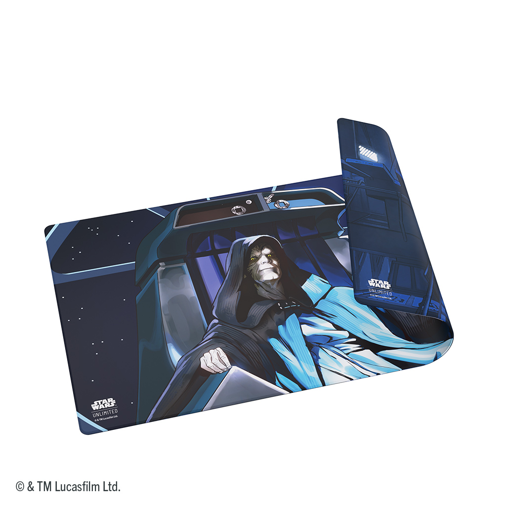 Star Wars: Unlimited Jedi Luke Skywalker & Emperor Palpatine Double-Sided Game Mat Gallery Image 3