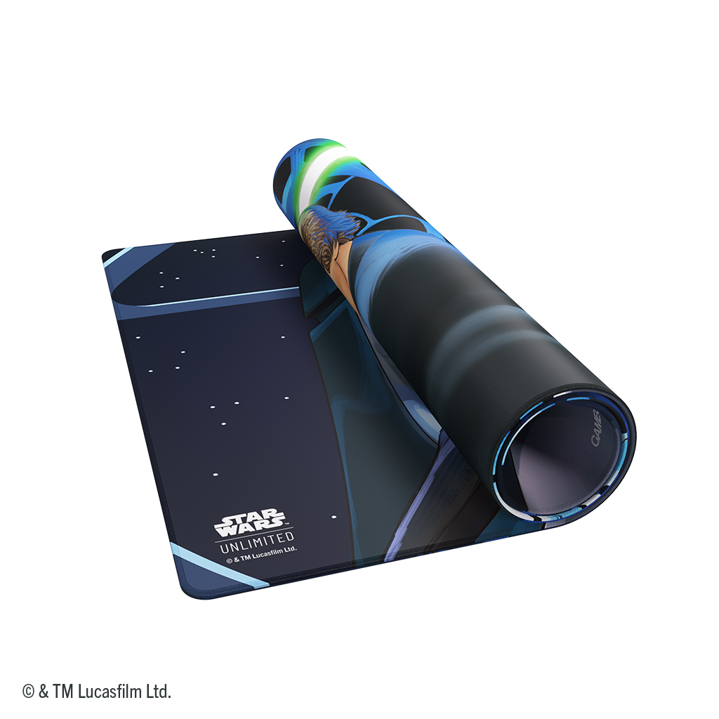 Star Wars: Unlimited Jedi Luke Skywalker & Emperor Palpatine Double-Sided Game Mat Gallery Image 4