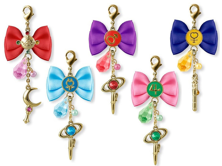 Sailor Moon Ribbon Charms Box of 10 Charms Gallery Image 1