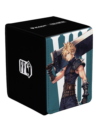 Magic: The Gathering x Final Fantasy Cloud, Ex-SOLDIER Alcove Flip Deck Box Gallery Image 2