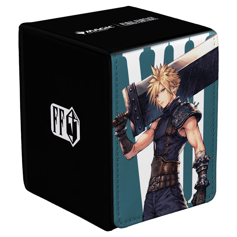 Magic: The Gathering x Final Fantasy Cloud, Ex-SOLDIER Alcove Flip Deck Box Gallery Image 3