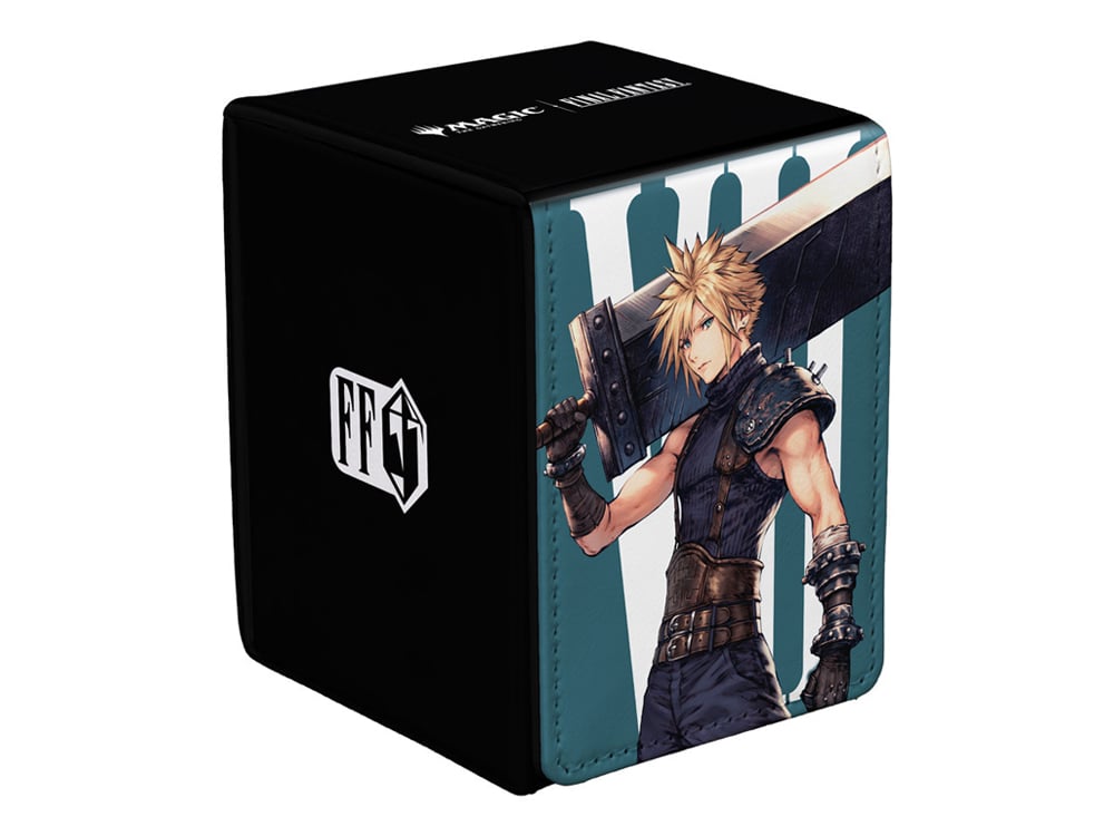 Magic: The Gathering x Final Fantasy Cloud, Ex-SOLDIER Alcove Flip Deck Box Gallery Image 1