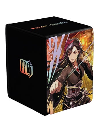 Magic: The Gathering x Final Fantasy Tifa Lockhart Alcove Flip Deck Box Gallery Image 2