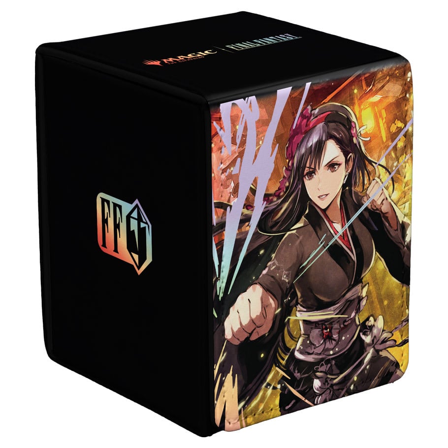 Magic: The Gathering x Final Fantasy Tifa Lockhart Alcove Flip Deck Box Gallery Image 3