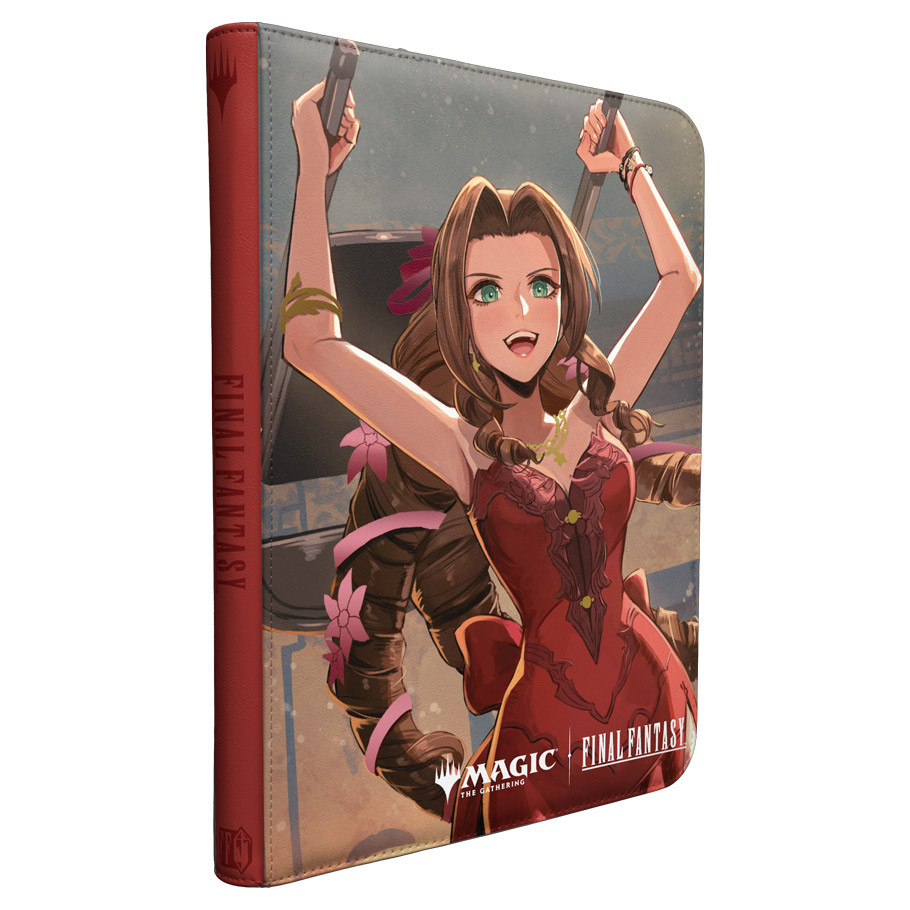 Magic: The Gathering x Final Fantasy Aerith Gainsborough 9-Pocket Pro Premium Zippered Sideloader Binder Gallery Image 3