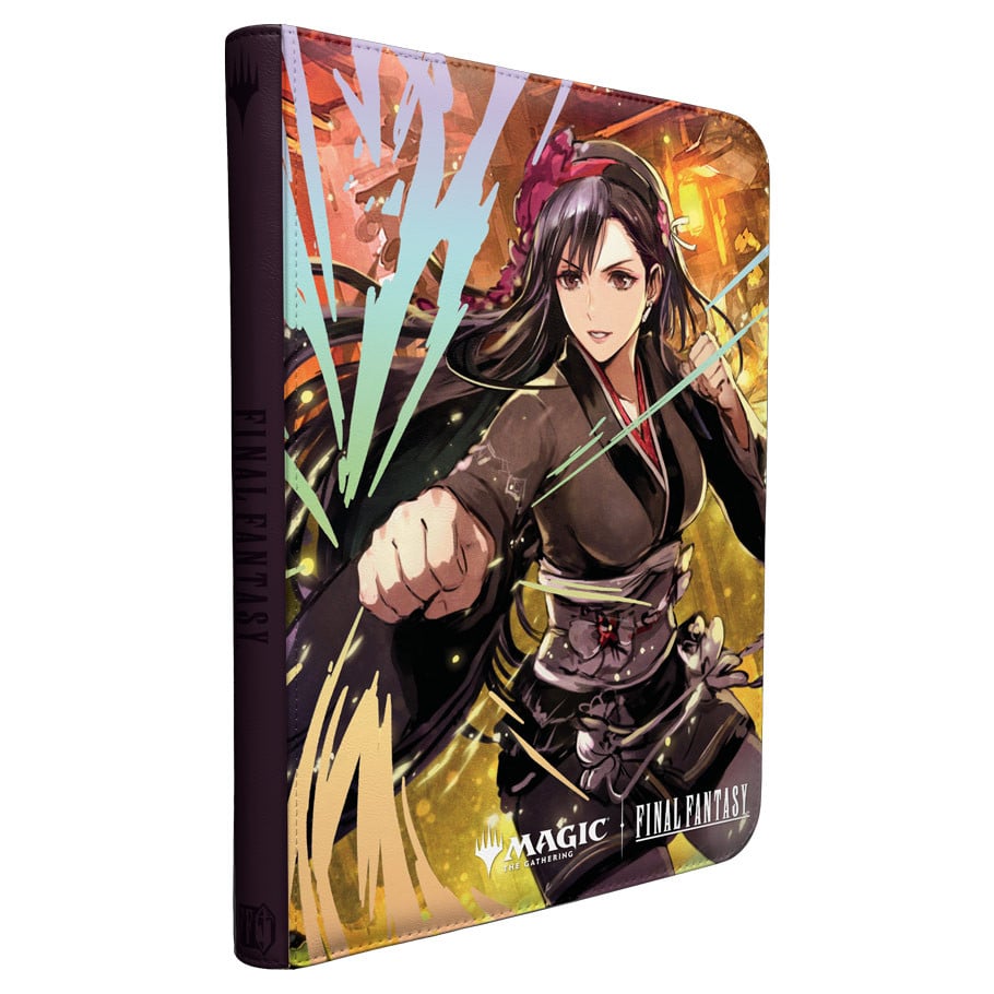 Magic: The Gathering x Final Fantasy Tifa Lockhart 9-Pocket Pro Premium Zippered Sideloader Binder Gallery Image 3