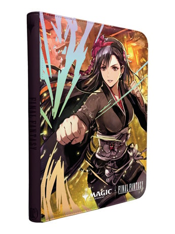 Magic: The Gathering x Final Fantasy Tifa Lockhart 9-Pocket Pro Premium Zippered Sideloader Binder Gallery Image 2