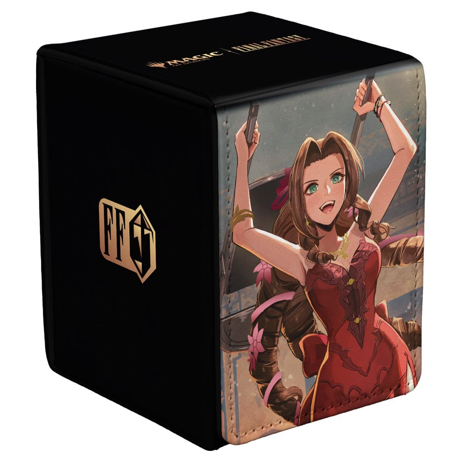 Magic: The Gathering x Final Fantasy Aerith Gainsborough Alcove Flip Deck Box Gallery Image 3