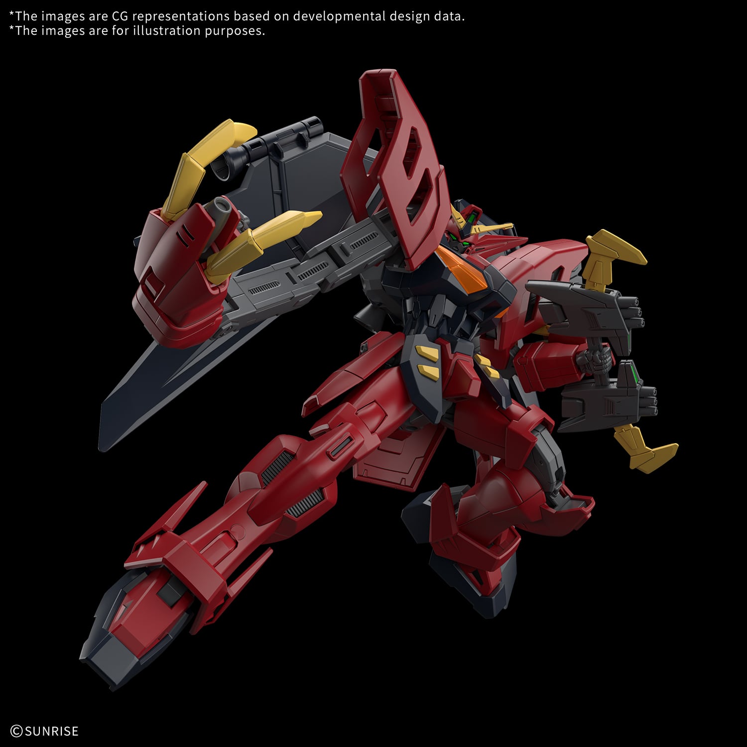 After War Gundam X HGAW Gundam Virsago 1/144 Scale Model Kit Gallery Image 5