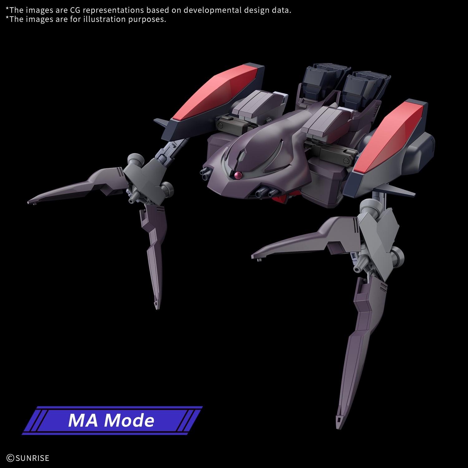 After War Gundam X HGAW Gundam Ashtaron 1/144 Scale Model Kit Gallery Image 5