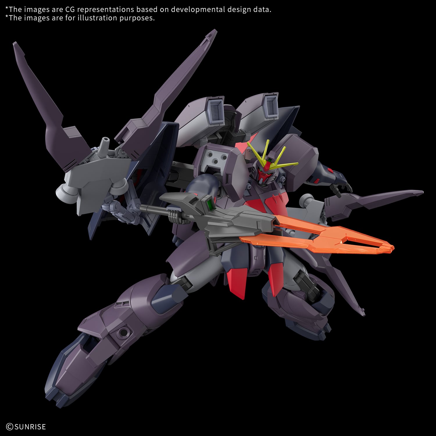 After War Gundam X HGAW Gundam Ashtaron 1/144 Scale Model Kit Gallery Image 6