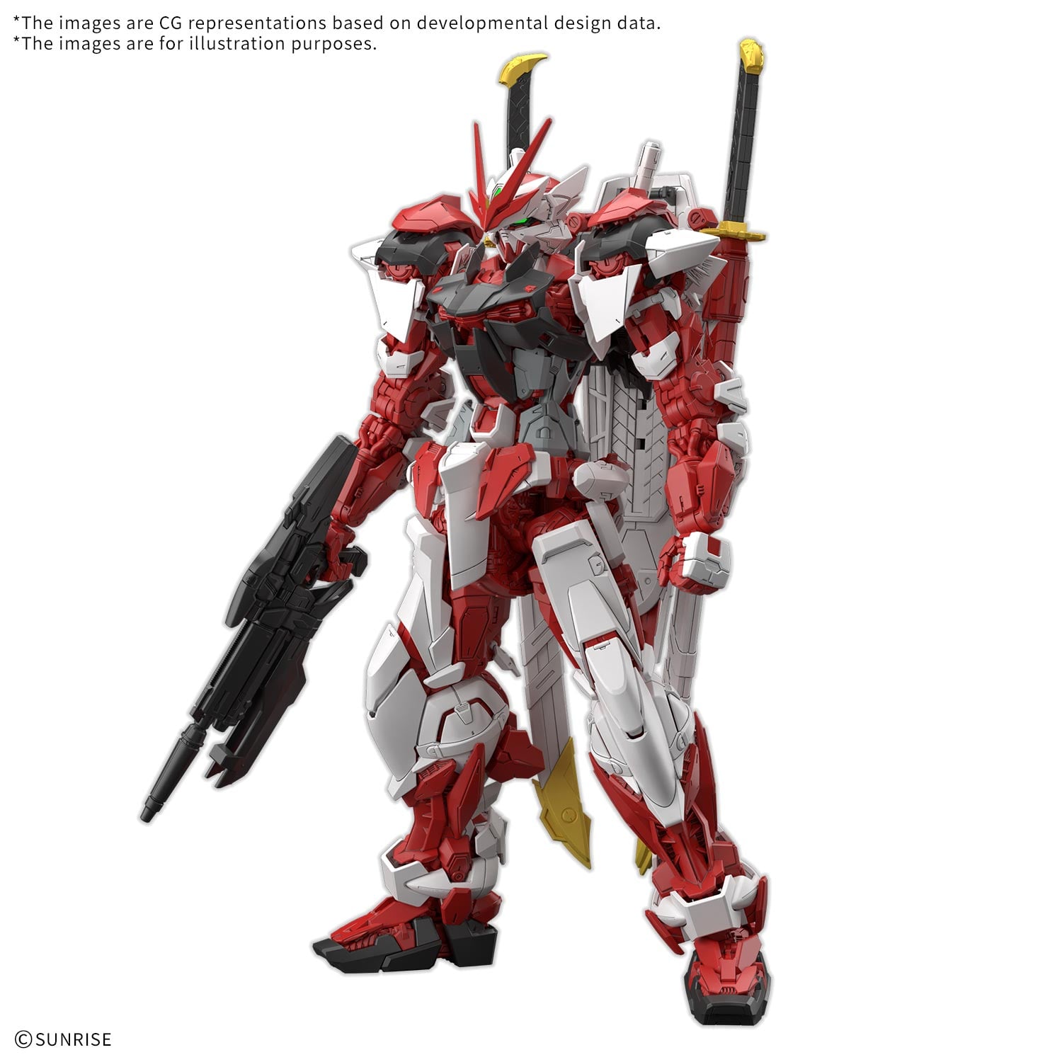 Mobile Suit Gundam SEED Astray MG Gundam Liberty Astray Red Frame 1/100 Scale Model Kit Gallery Image 3