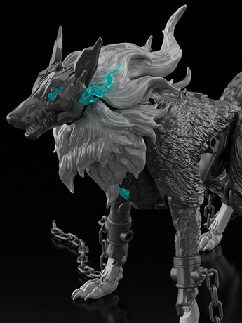 30 Minutes Fantasy Dlro Fenrir Model Kit Gallery Image 2