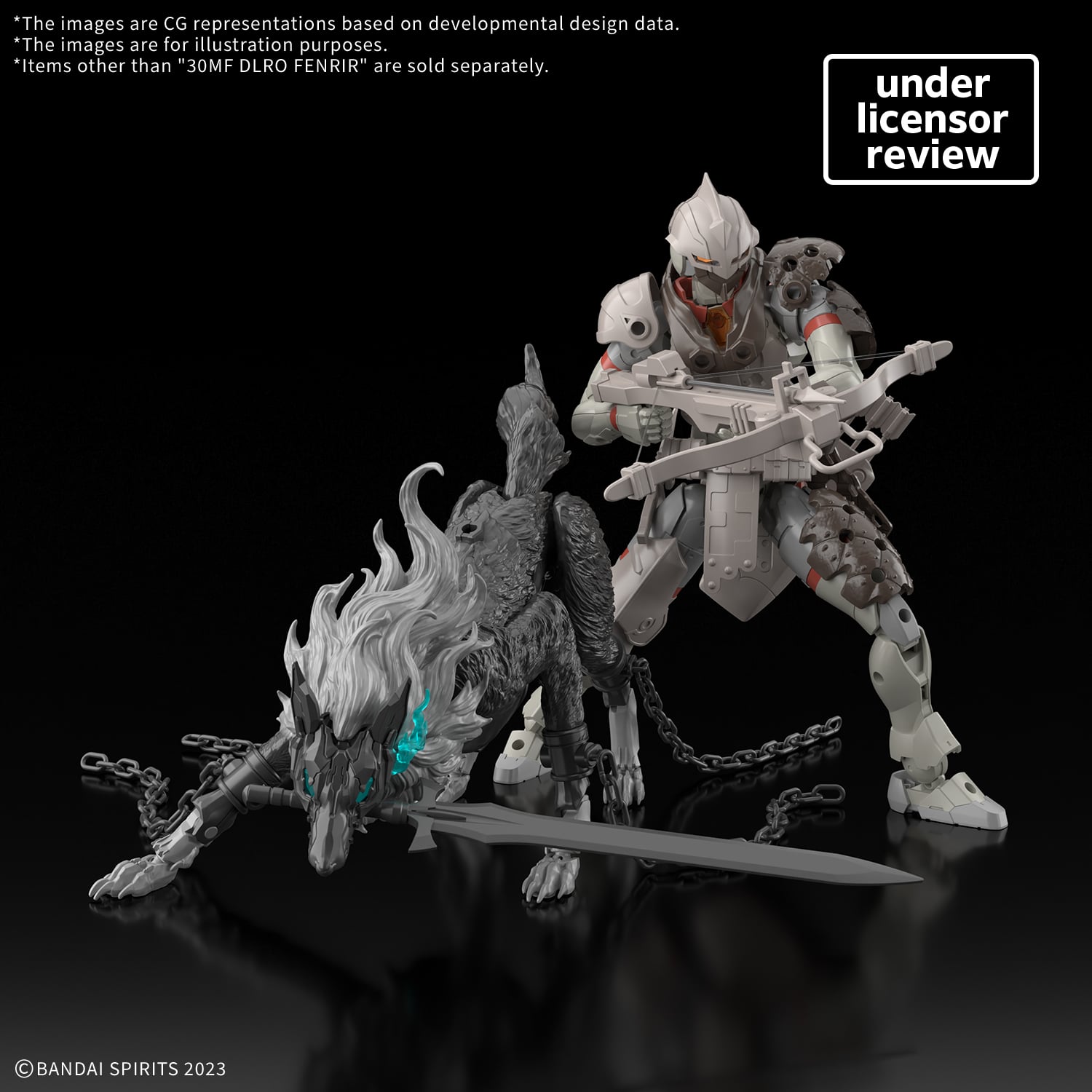 30 Minutes Fantasy Dlro Fenrir Model Kit Gallery Image 4