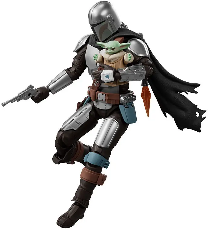 Star Wars: The Mandalorian & Grogu Champion Class CC05 Din Djarin & Grogu Model Kit Gallery Image 7