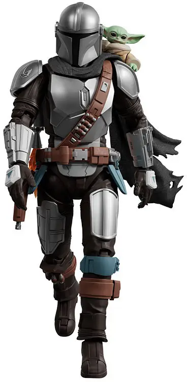 Star Wars: The Mandalorian & Grogu Champion Class CC05 Din Djarin & Grogu Model Kit Gallery Image 5