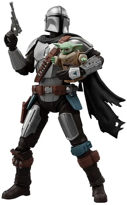Star Wars: The Mandalorian & Grogu Champion Class CC05 Din Djarin & Grogu Model Kit Gallery Image 6