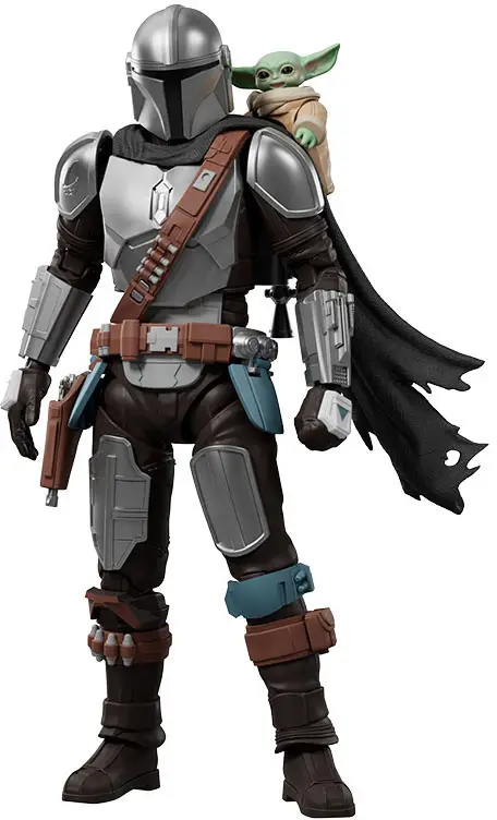 Star Wars: The Mandalorian & Grogu Champion Class CC05 Din Djarin & Grogu Model Kit Gallery Image 4