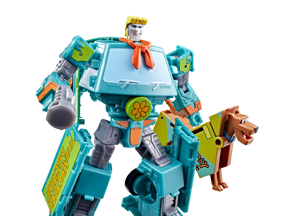 Transformers Collaborative Scooby Doo x Transformers Mysterious Prime & Automutt Action Figure Set Gallery Image 1