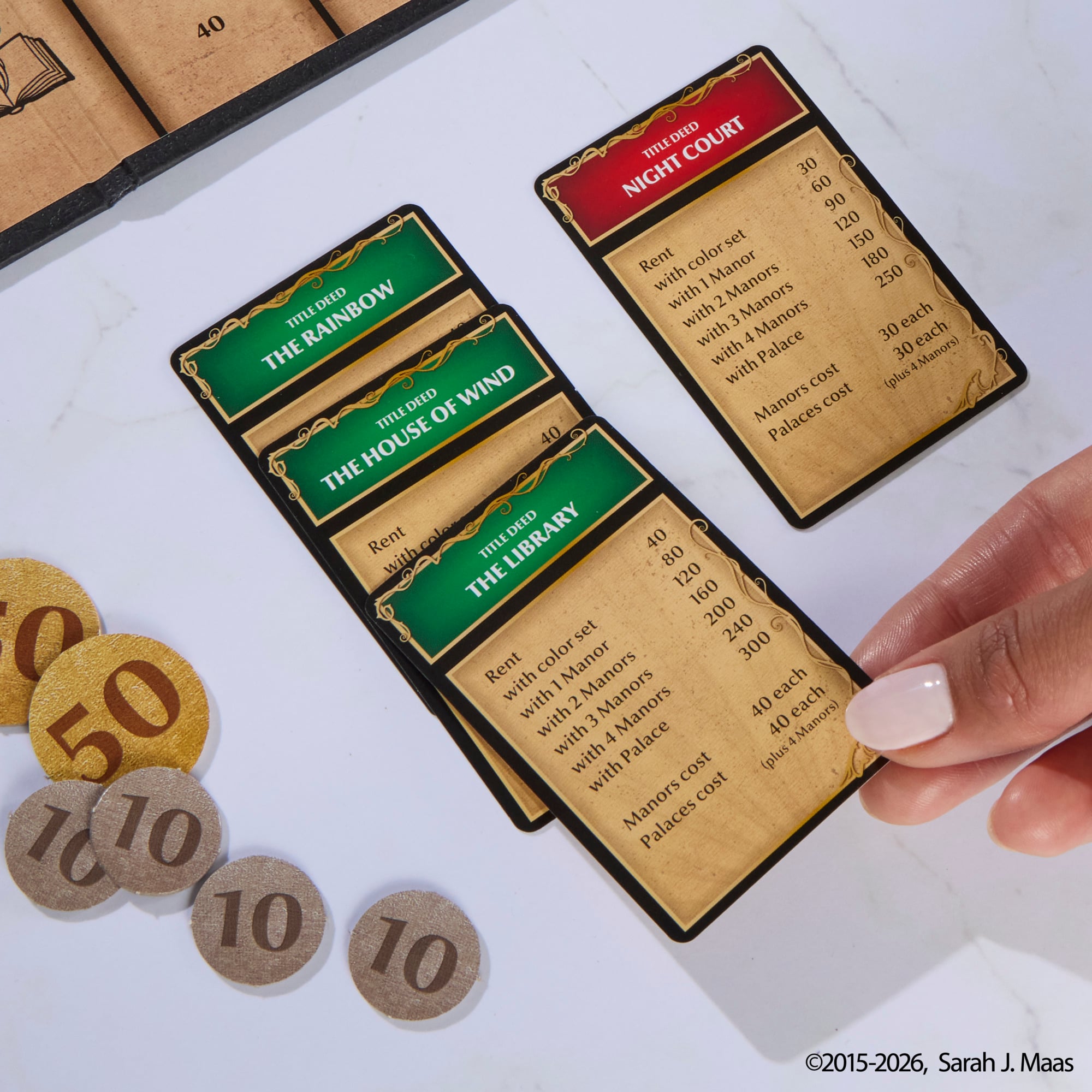 Monopoly: A Court of Thorns and Roses Edition Gallery Image 12