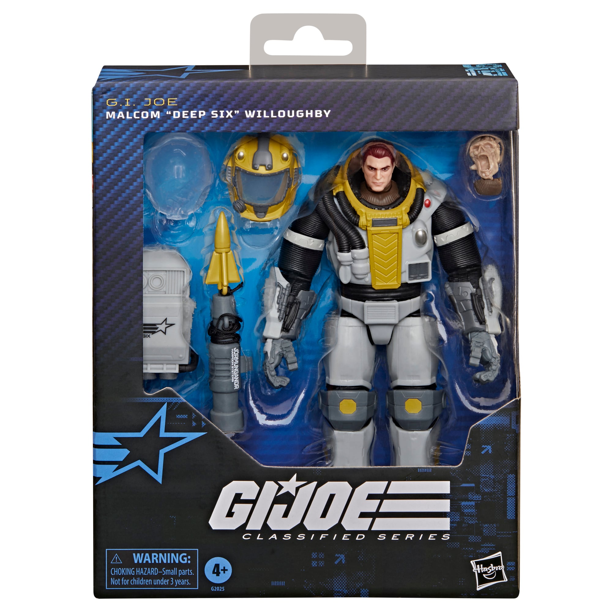G.I. Joe Classified Series #206 Malcom "Deep Six" Willoughby Deluxe Action Figure Gallery Image 13