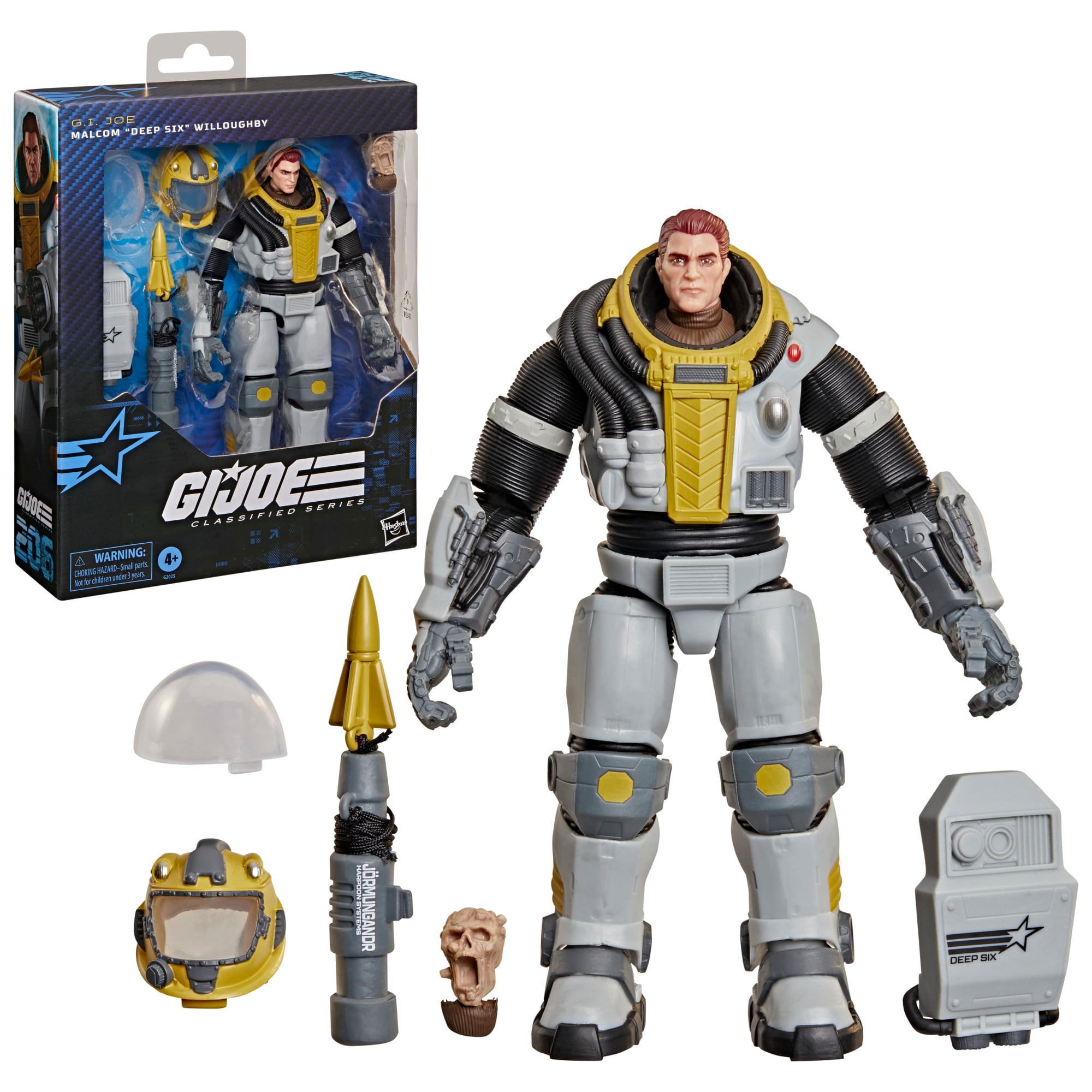 G.I. Joe Classified Series #206 Malcom "Deep Six" Willoughby Deluxe Action Figure Gallery Image 12