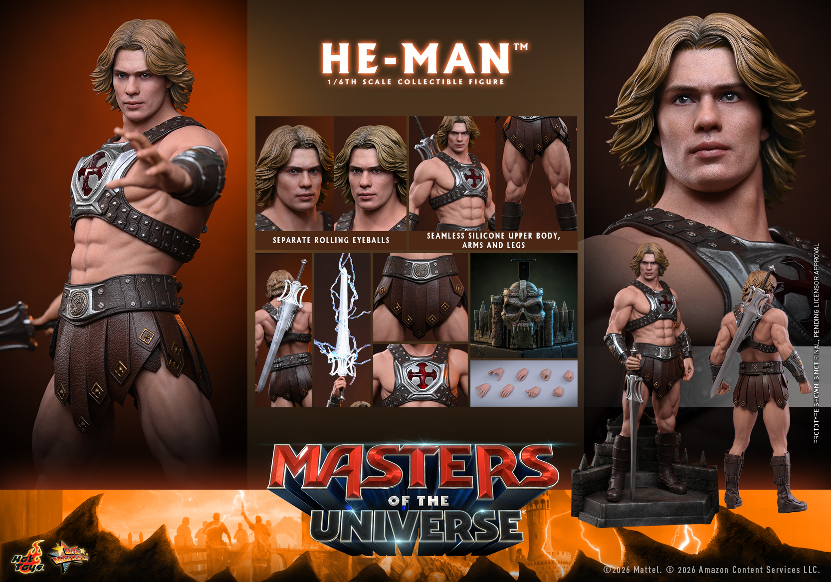 Masters of the Universe (2026) MMS888 He-Man 1/6th Scale Collectible Figure Gallery Image 25
