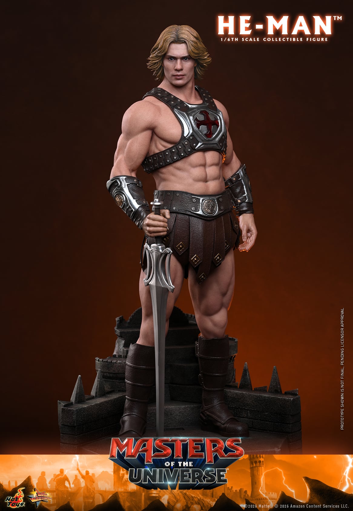 Masters of the Universe (2026) MMS888 He-Man 1/6th Scale Collectible Figure Gallery Image 6