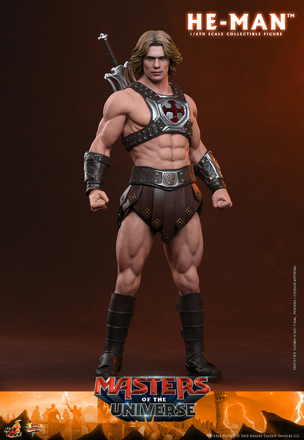 Masters of the Universe (2026) MMS888 He-Man 1/6th Scale Collectible Figure Gallery Image 10