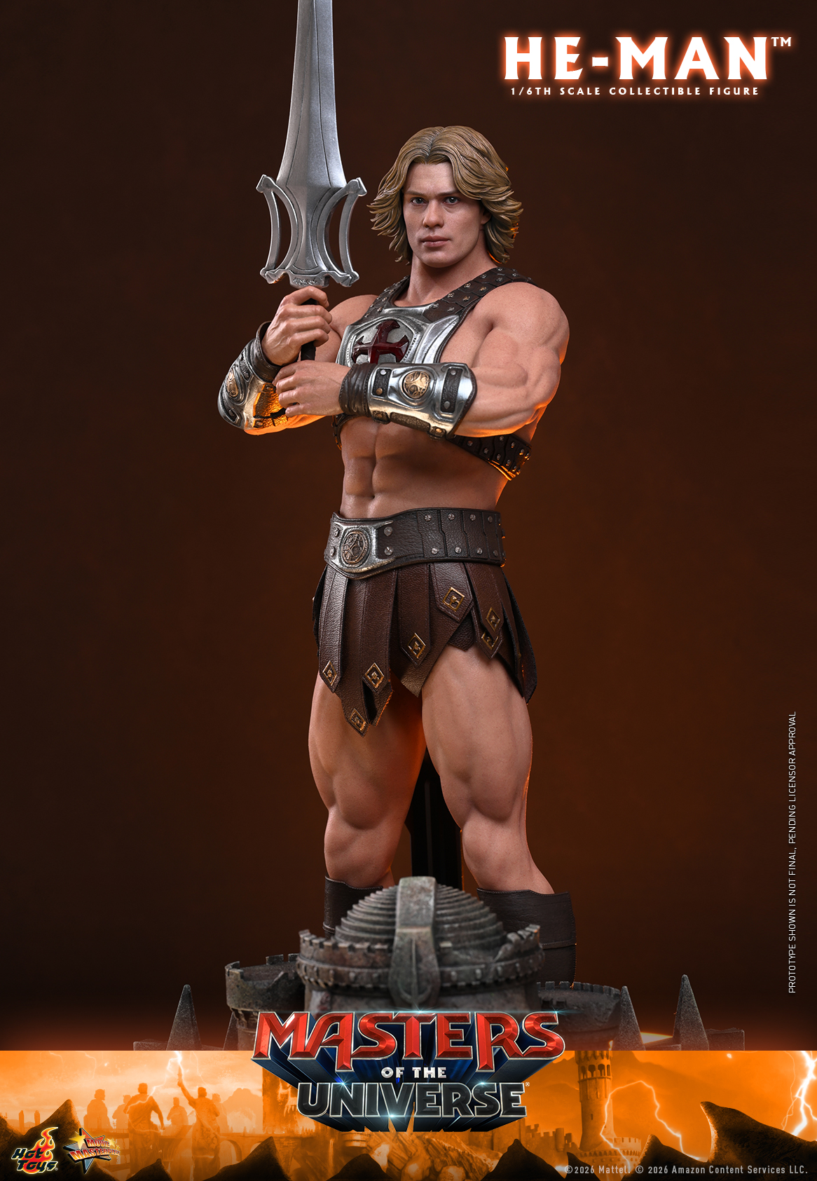 Masters of the Universe (2026) MMS888 He-Man 1/6th Scale Collectible Figure Gallery Image 8