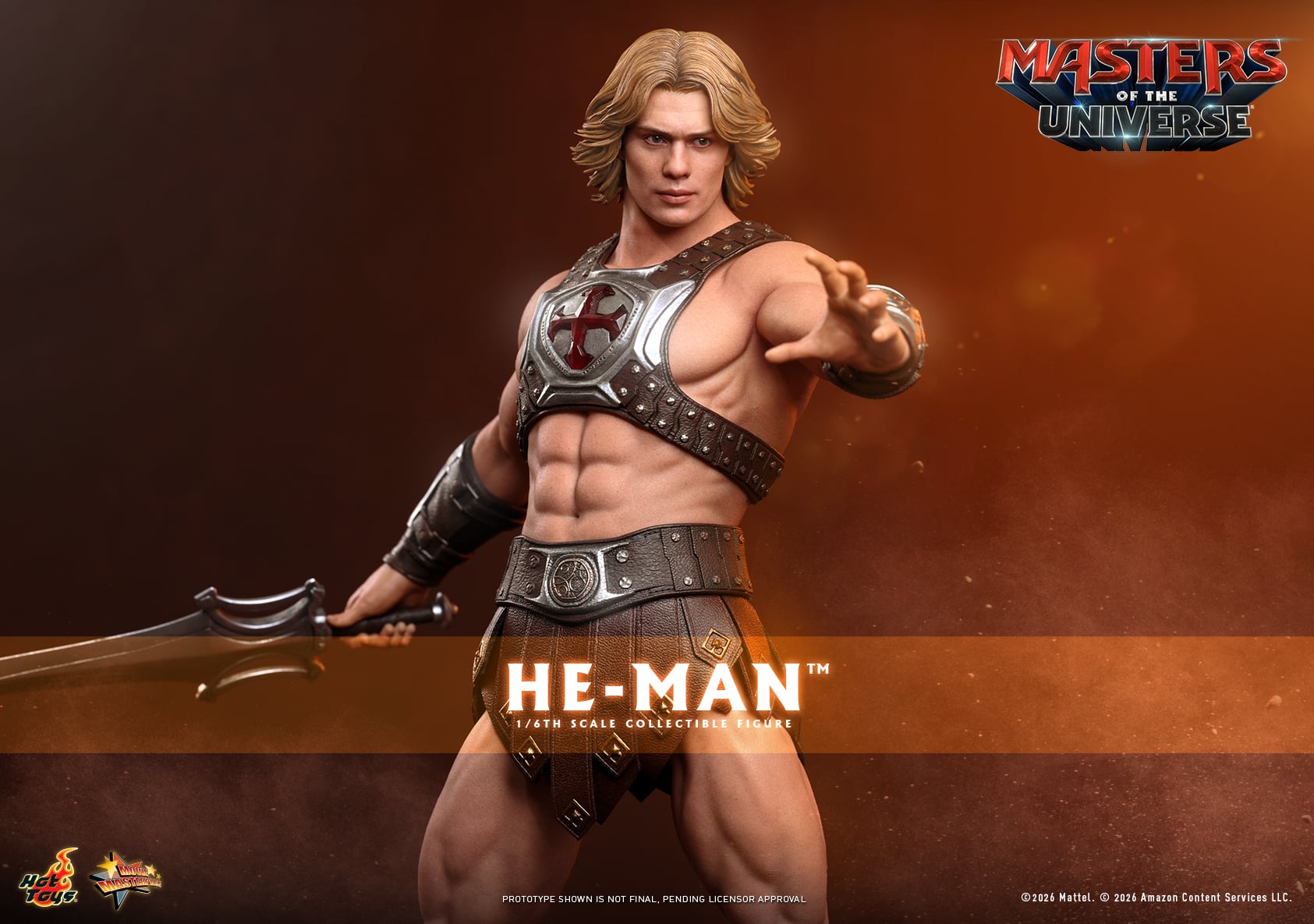Masters of the Universe (2026) MMS888 He-Man 1/6th Scale Collectible Figure Gallery Image 3