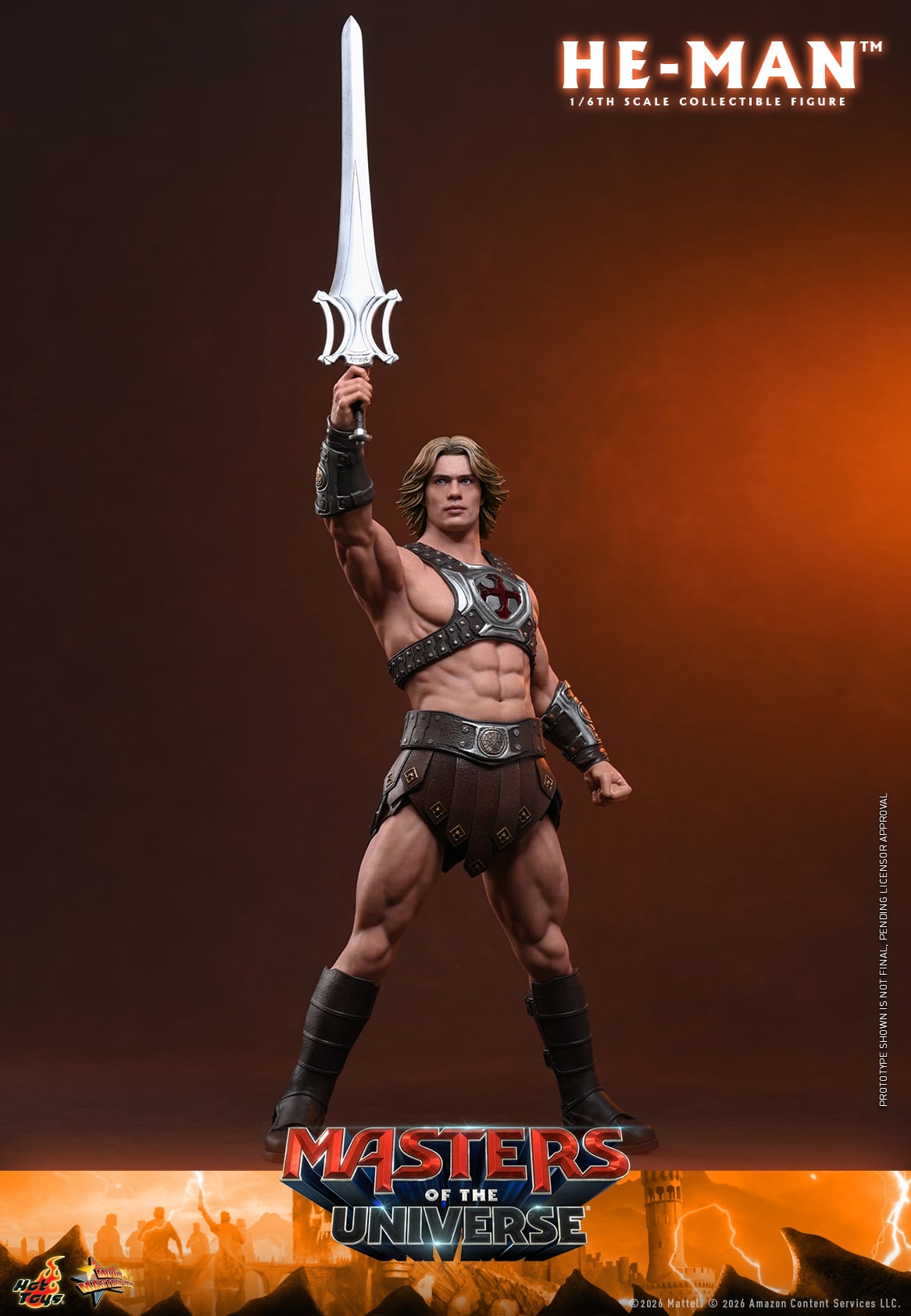 Masters of the Universe (2026) MMS888 He-Man 1/6th Scale Collectible Figure Gallery Image 11