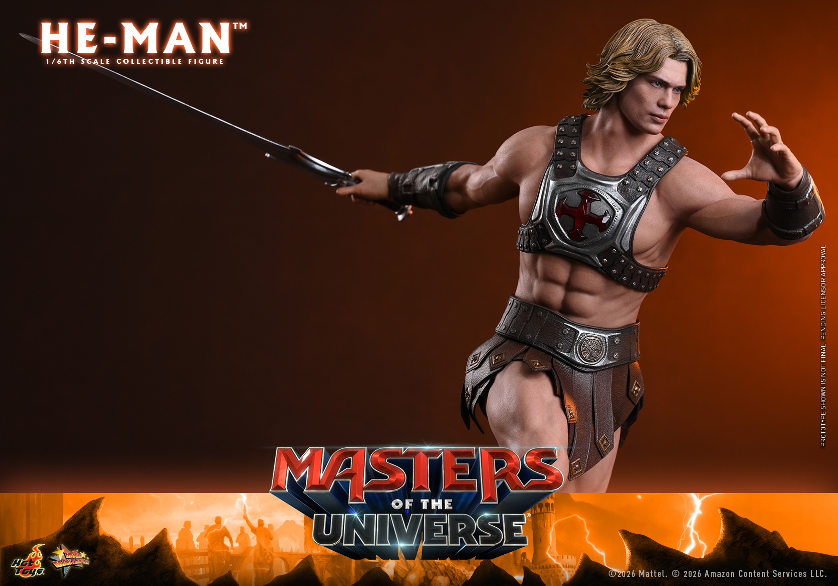 Masters of the Universe (2026) MMS888 He-Man 1/6th Scale Collectible Figure Gallery Image 15