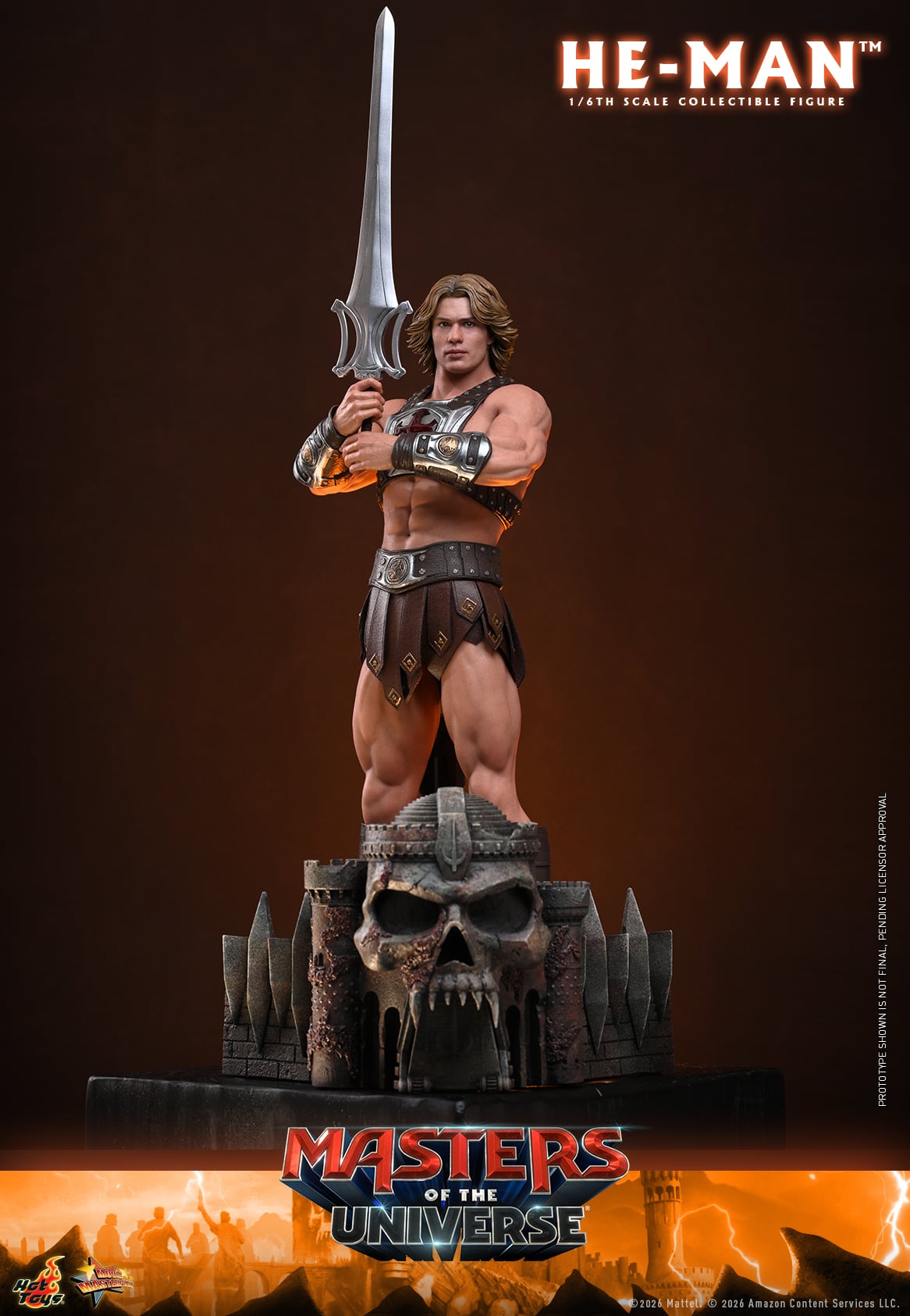 Masters of the Universe (2026) MMS888 He-Man 1/6th Scale Collectible Figure Gallery Image 4