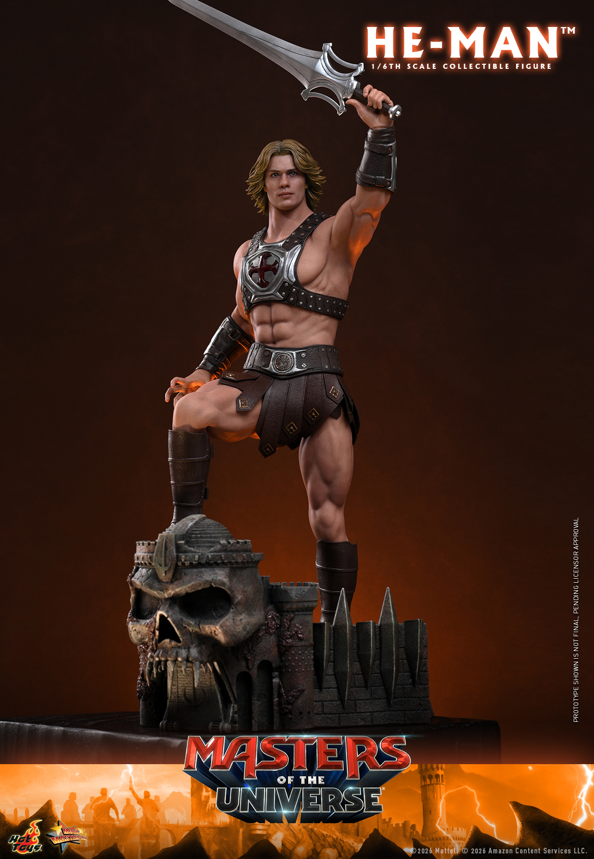 Masters of the Universe (2026) MMS888 He-Man 1/6th Scale Collectible Figure Gallery Image 5