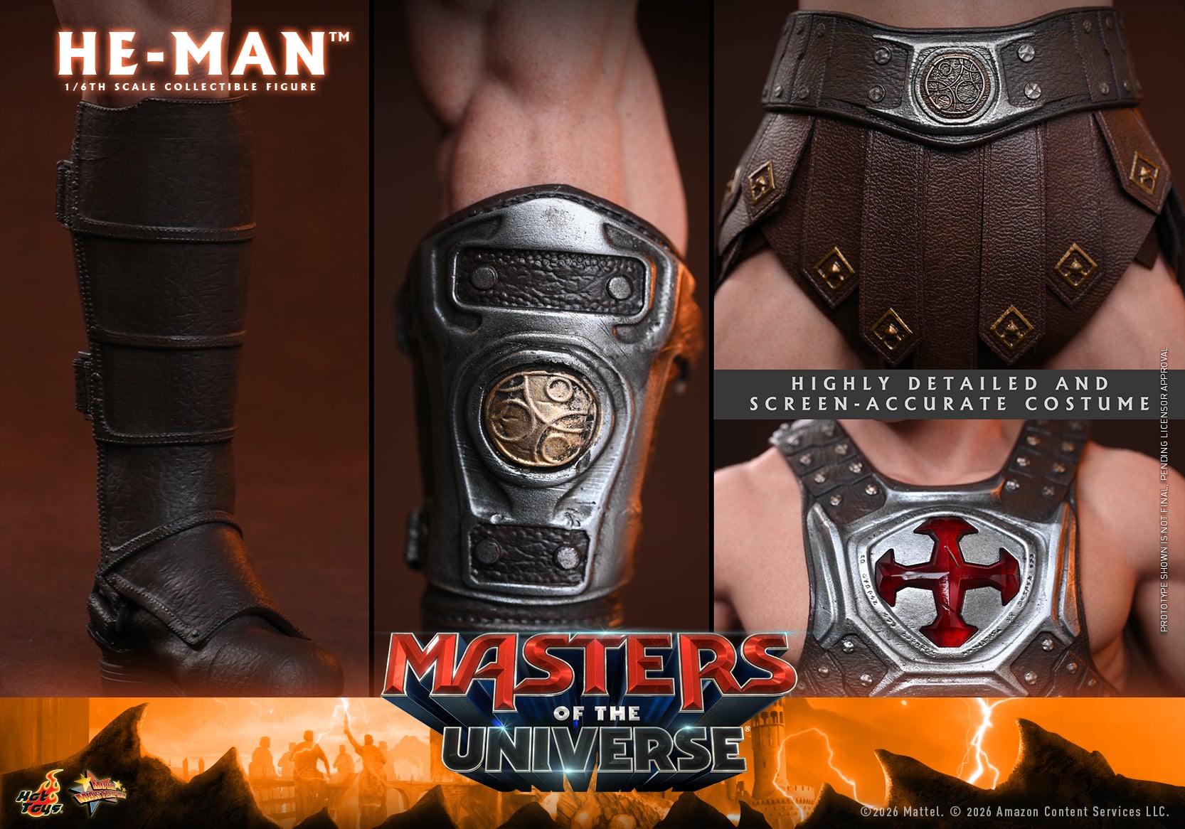 Masters of the Universe (2026) MMS888 He-Man 1/6th Scale Collectible Figure Gallery Image 23